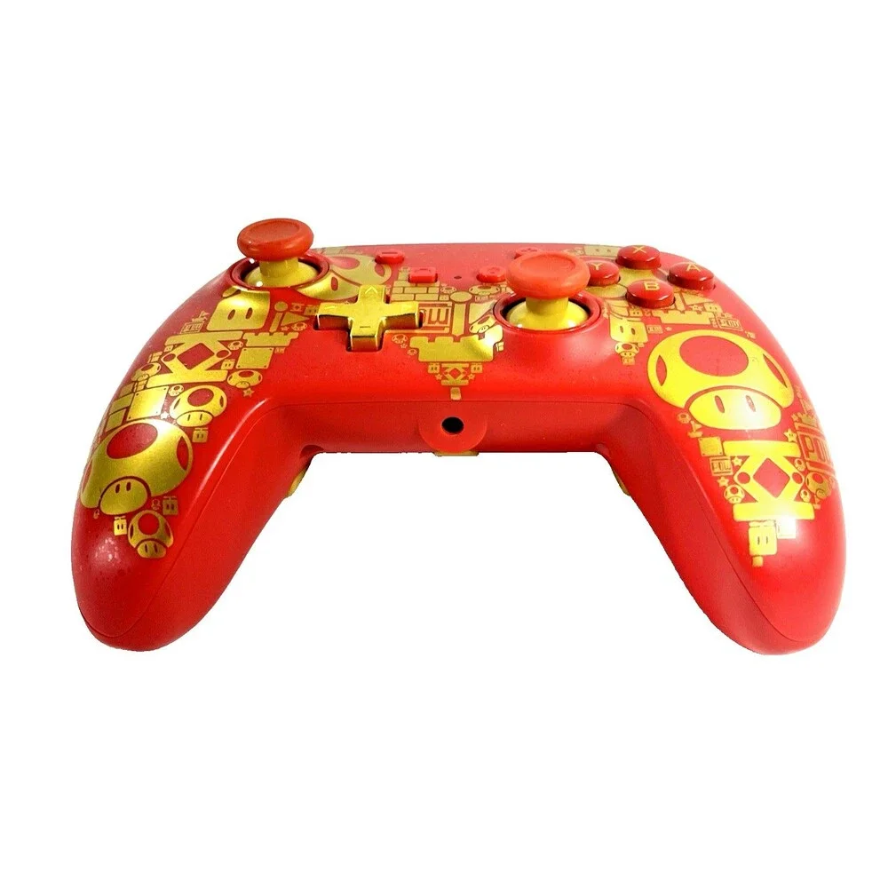 PowerA Nintendo Switch Super Mario Golden M Enhanced Controller Only Tested